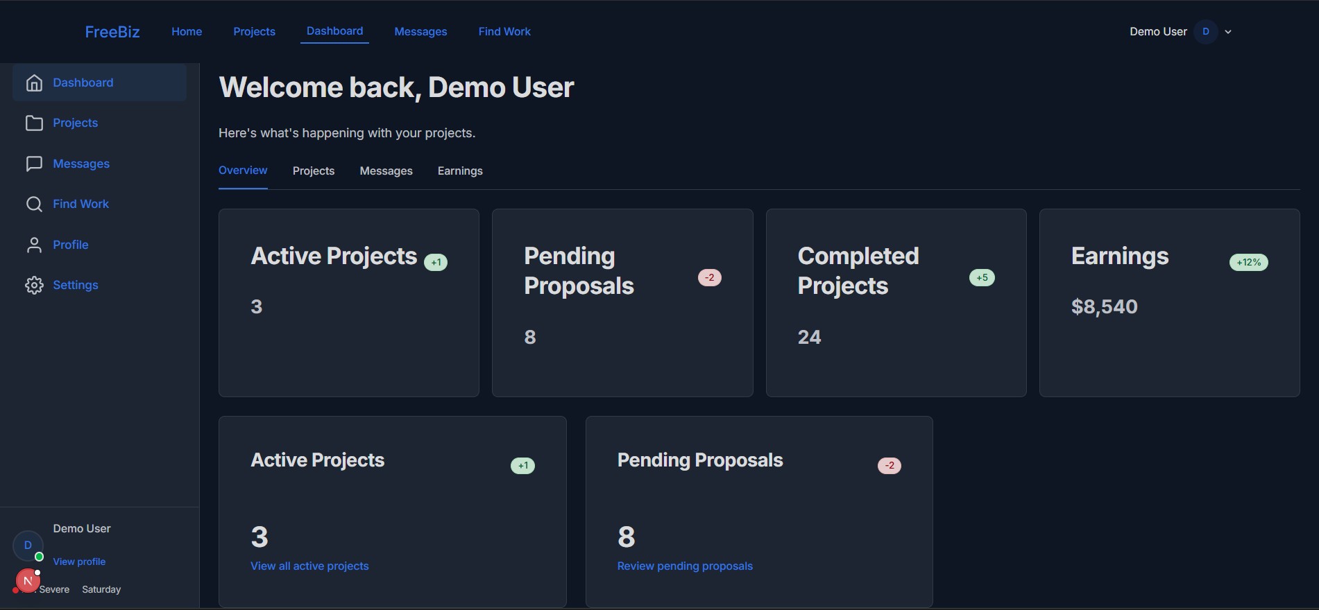 Freelancer Business Platform