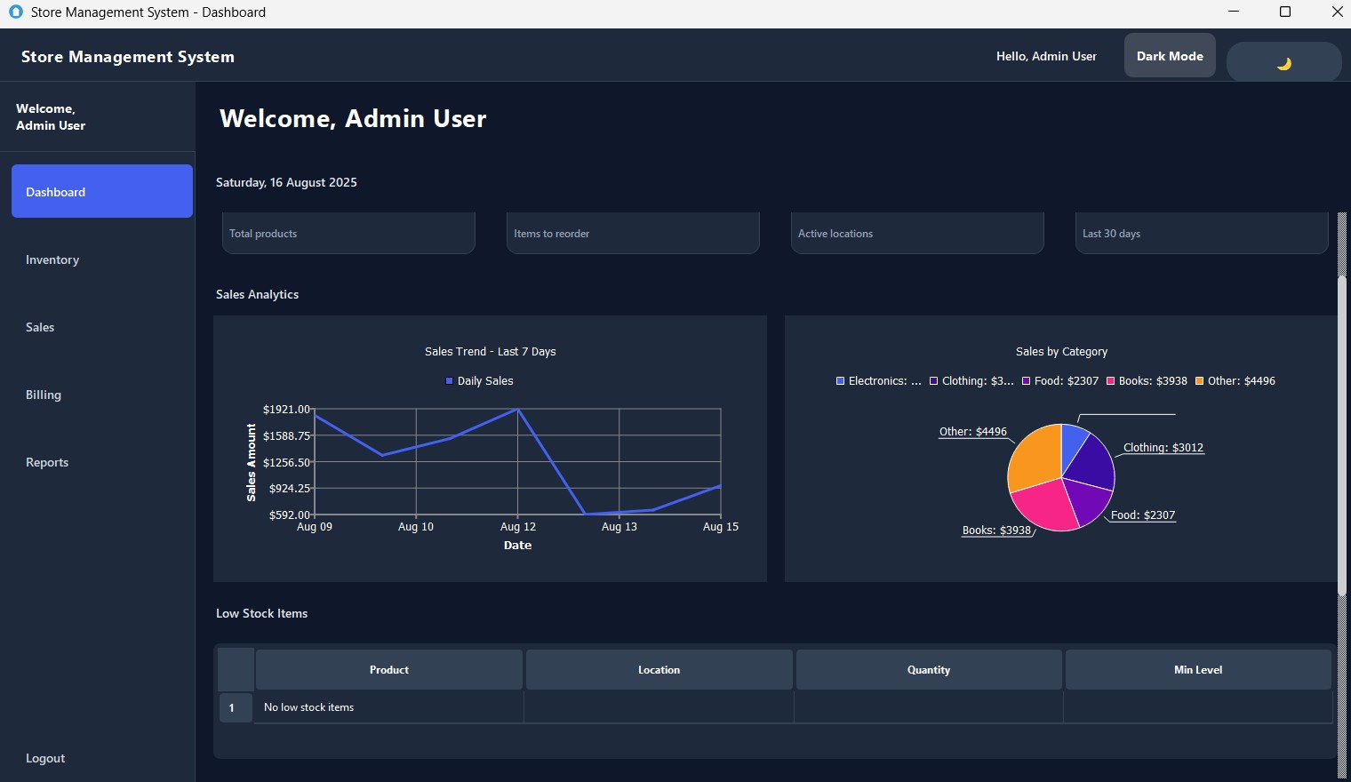Store Management System